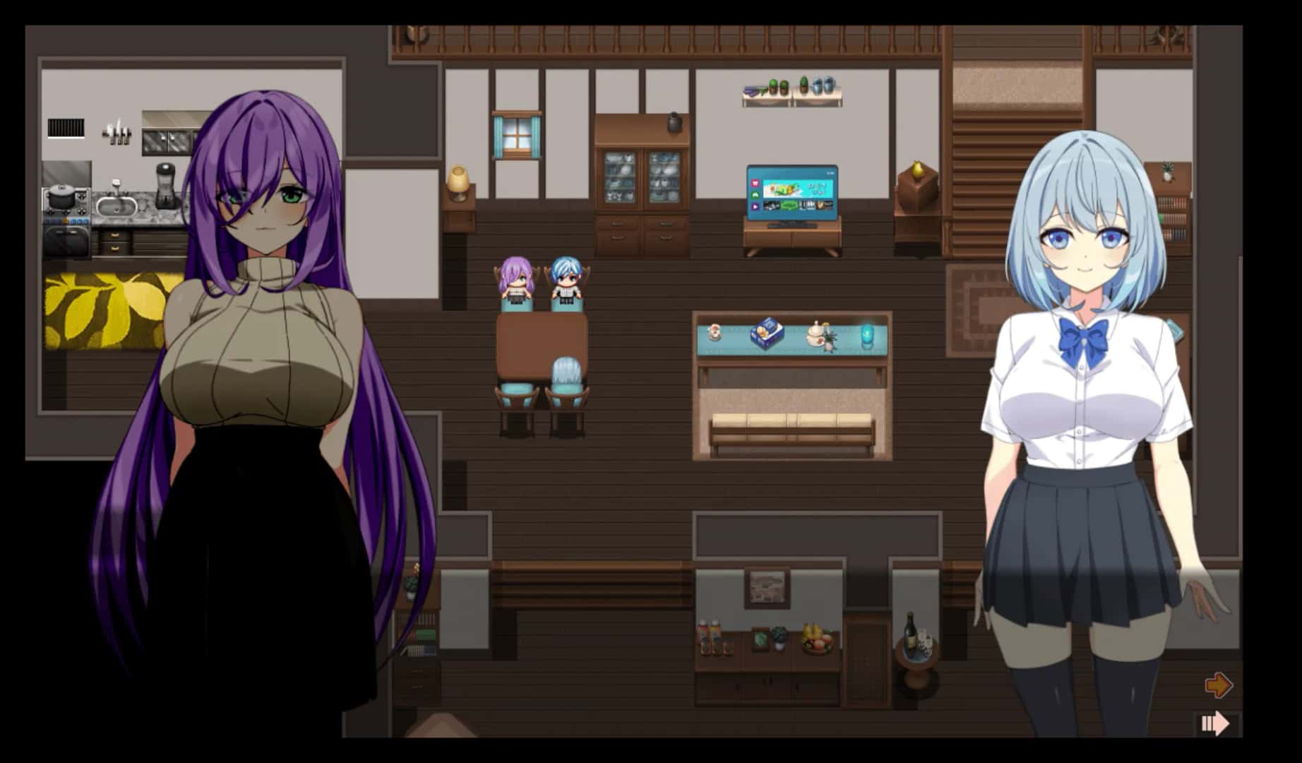 魔法少女露娜与奈奈美 版